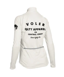W. PELOTON THERMAL JERSEY - QLTY APPAREL -Voler 2024 W Peloton LS Thermal Quality Apparel SLT b