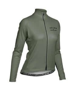 W. PELOTON THERMAL JERSEY - QLTY APPAREL -Voler 2024 W Peloton LS Thermal Quality Apparel SPN f