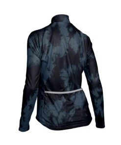W. PELOTON THERMAL JERSEY - TIE DYE -Voler 2024 W Peloton LS Thermal Tie Dye GUN b