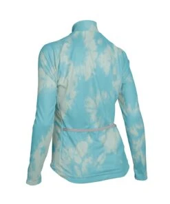 W. PELOTON THERMAL JERSEY - TIE DYE -Voler 2024 W Peloton LS Thermal Tie Dye MAL b