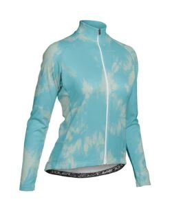W. PELOTON THERMAL JERSEY - TIE DYE -Voler 2024 W Peloton LS Thermal Tie Dye MAL f