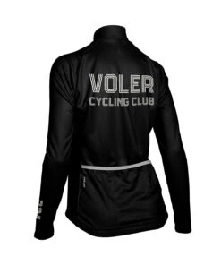 W. PELOTON THERMAL JERSEY - VOLER CYCLING CLUB 21 W. PELOTON THERMAL JERSEY - VOLER CYCLING CLUB -Voler 2024 W Peloton LS Thermal VCC BLK b