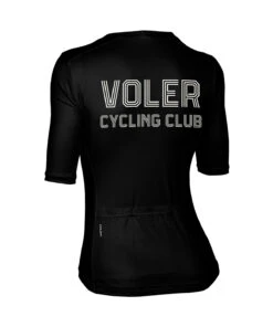 W. PRO AIR ZIPPERLESS JERSEY - VOLER CYCLING CLUB -Voler 2024 W Pro Air Zipless VCC BLK b