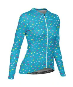 W. VELOCITY AIR LS JERSEY - PETER THOMSEN -Voler 2024 W Velocity Air LS Donuts BLU f