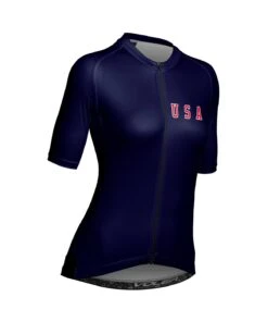 W. VELOCITY AIR JERSEY - USA -Voler 2024 W Velocity Air SS USA NVY f