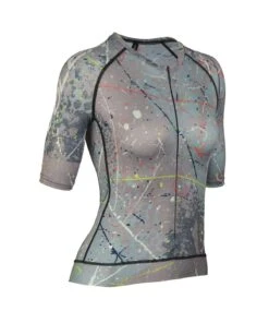 W. PERFORMANCE TRI SS TOP - GRUNGE