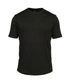 M. LIGHTWEIGHT MERINO TEE - BLACK