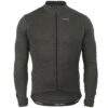 M. MIDWEIGHT MERINO LS JERSEY - CHARCOAL HEATHER
