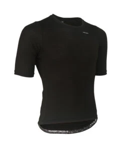 M. LIGHTWEIGHT MERINO ZIPPERLESS JERSEY - BLACK -Voler 2025 M Wool Zipperless Solid BLK F 3ab6464c 7792 4ef6 a3c4 98b45ab309df