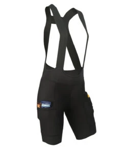 W. SUPER CARGO DROP TAIL BIB - BLACK