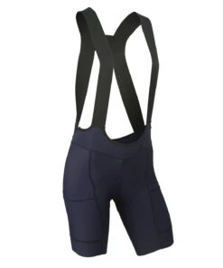 W. SUPER CARGO DROP TAIL BIB - NAVY -Voler 2025 W Super Cargo Bib Solid NVY F