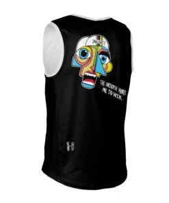 M. ENDURANCE AIR TANK - IMAGINARY CUBIST -Voler 2025 0000 Endurance Tank Back BLK