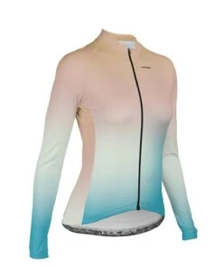 W. PELOTON COASTAL LS JERSEY - ETHEREAL