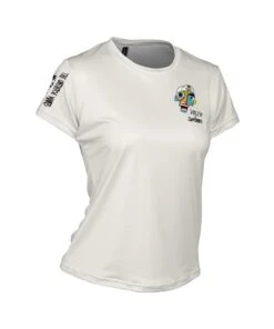 W. ENDURANCE AIR TEE - IMAGINARY CUBIST -Voler 2025 0002 SLT Womens Endurance Air Tee Front