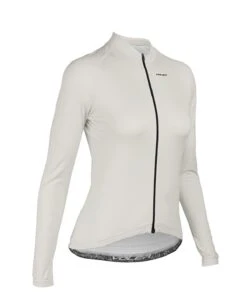 W. PELOTON COASTAL JERSEY - SOLID -Voler 2025 0002 Womens Coastal LS Jersey Front SLT