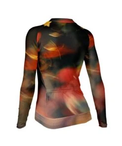 W. VELOCITY AIR LS JERSEY - SURREAL -Voler 2025 0003 WomensLongSleeveVelocityAirJerseyBack BLK