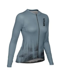 W. VELOCITY AIR LS JERSEY - VOLER VERT