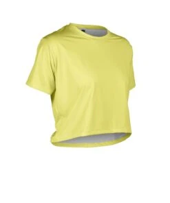 W. CROP TEE - SOLID 28 W. CROP TEE - SOLID -Voler 2025 0006 Womens Crop Tee Front LSR