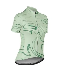 W. PELOTON JERSEY - MARBLE -Voler 2025 0007 Womens Peloton Jersey SS Front MTO