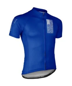 M. PELOTON RACE JERSEY - NEVER QUIT -Voler 2025 0008 COBMens Distressed Flag Peloton Jersey SS Front