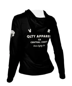 W. ENDURANCE AIR SUN HOODIE - QLTY APPAREL -Voler 2025 0008 Wmns Endurance Air Hoodie Back BLK 94c66750 1b1f 4e39 96f1 82370735a1cb