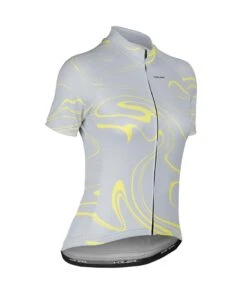 W. PELOTON JERSEY - MARBLE -Voler 2025 0008 Womens Peloton Jersey SS Front CGR