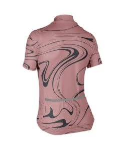W. PELOTON JERSEY - MARBLE -Voler 2025 0009 Womens Peloton Jersey SS Back ROS