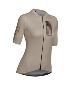 W. VELOCITY AIR JERSEY - NEVER QUIT -Voler 2025 0012 CBSWomens Distressed Flag Velocity Air Jersey Front