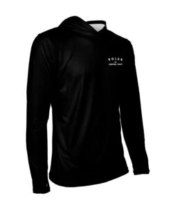 M. ENDURANCE AIR SUN HOODIE - QLTY APPAREL -Voler 2025 0014 Endurance Air Hoodie Front BLK