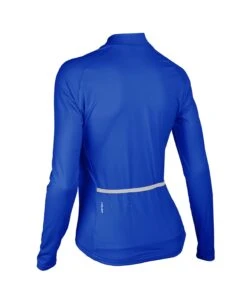 W. PELOTON COASTAL JERSEY - SOLID -Voler 2025 0016 Womens Coastal LS Jersey Back COB