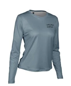 W. ENDURANCE AIR LS TEE - QLTY APPAREL -Voler 2025 0019 Womens Long Sleeve Endurance Air Tee Front STM