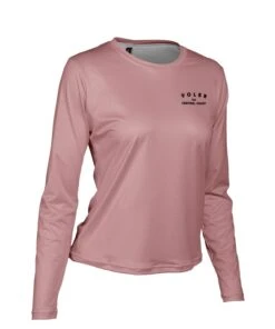 W. ENDURANCE AIR LS TEE - QLTY APPAREL -Voler 2025 0020 Womens Long Sleeve Endurance Air Tee Front ROS