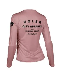 W. ENDURANCE AIR LS TEE - QLTY APPAREL -Voler 2025 0023 Womens Long Sleeve Endurance Air Tee Back ROS