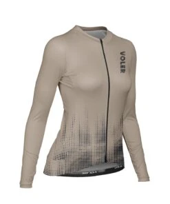 W. VELOCITY AIR LS JERSEY - VOLER VERT -Voler 2025 0046 CBSWomens Long Sleeve Velocity Air Jersey Front