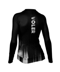 W. VELOCITY AIR LS JERSEY - VOLER VERT -Voler 2025 0067 BLKWomens Long Sleeve Velocity Air Jersey Back