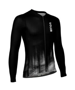 M. VELOCITY AIR LS JERSEY - VOLER VERT -Voler 2025 0076 BLKLong Sleeve Velocity Air Jersey Front
