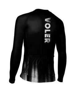 M. VELOCITY AIR LS JERSEY - VOLER VERT -Voler 2025 0077 BLKLong Sleeve Velocity Air Jersey Back