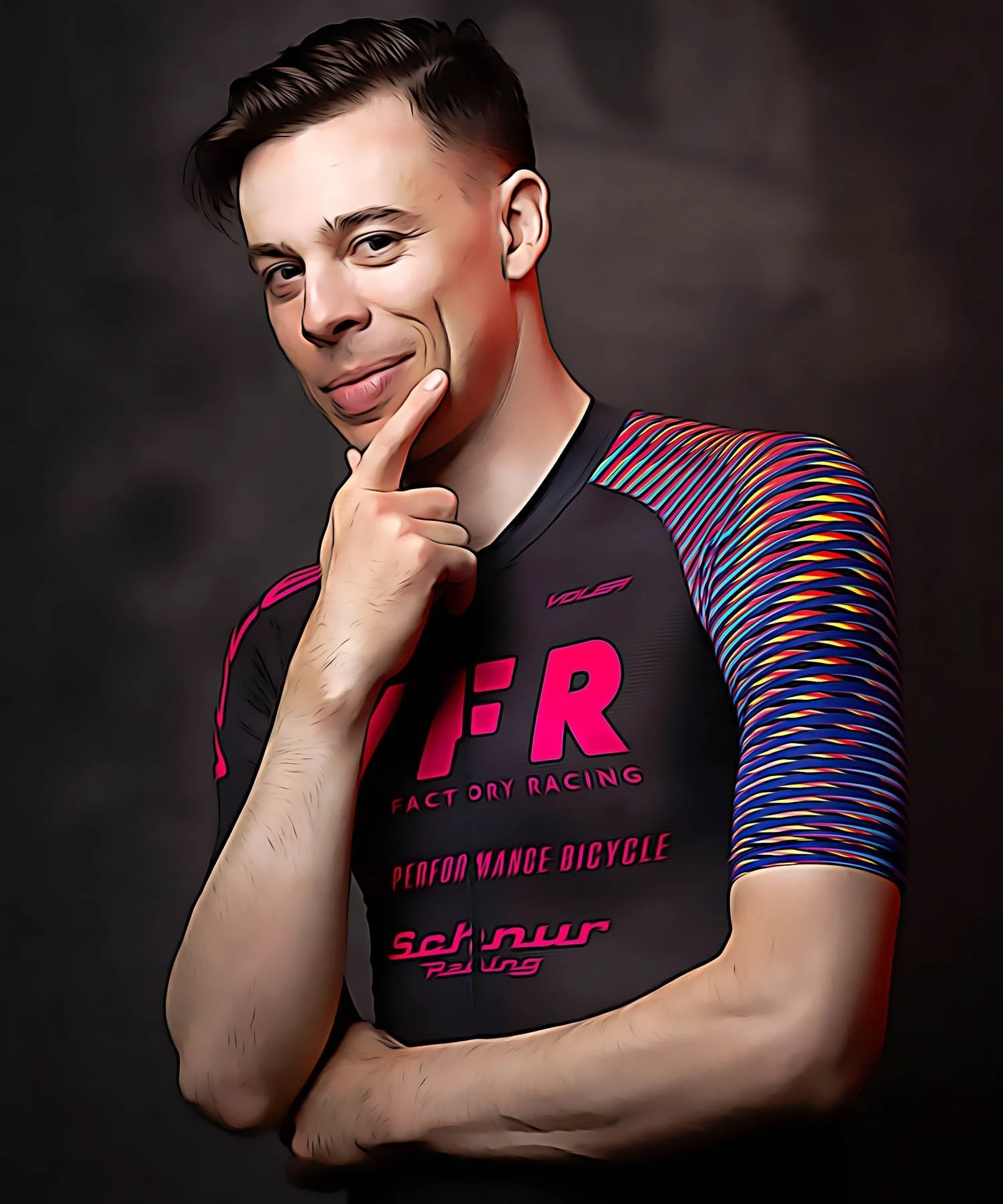 M. PELOTON JERSEY - VOLER FACTORY RACING 7 M. PELOTON JERSEY - VOLER FACTORY RACING - Image 5